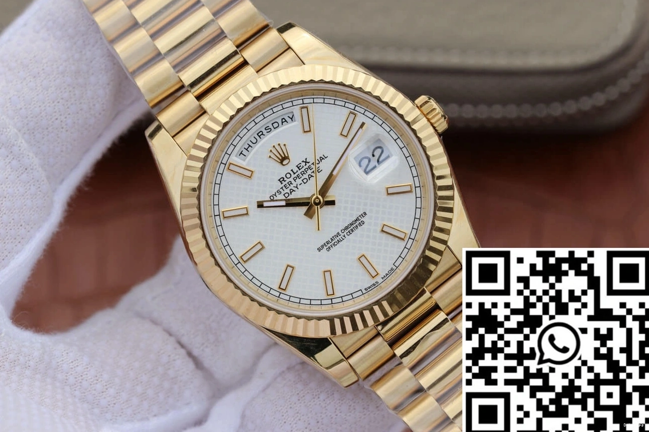 EW Factory Day-Date Dial Silver M228238-0008 Rolex 0103